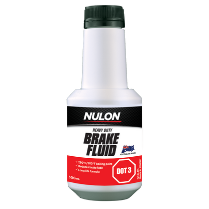 Nulon Dot 3 Heavy Duty Brake Fluid - 500ml