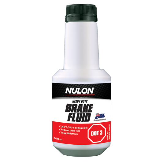 Nulon Dot 3 Heavy Duty Brake Fluid - 500ml