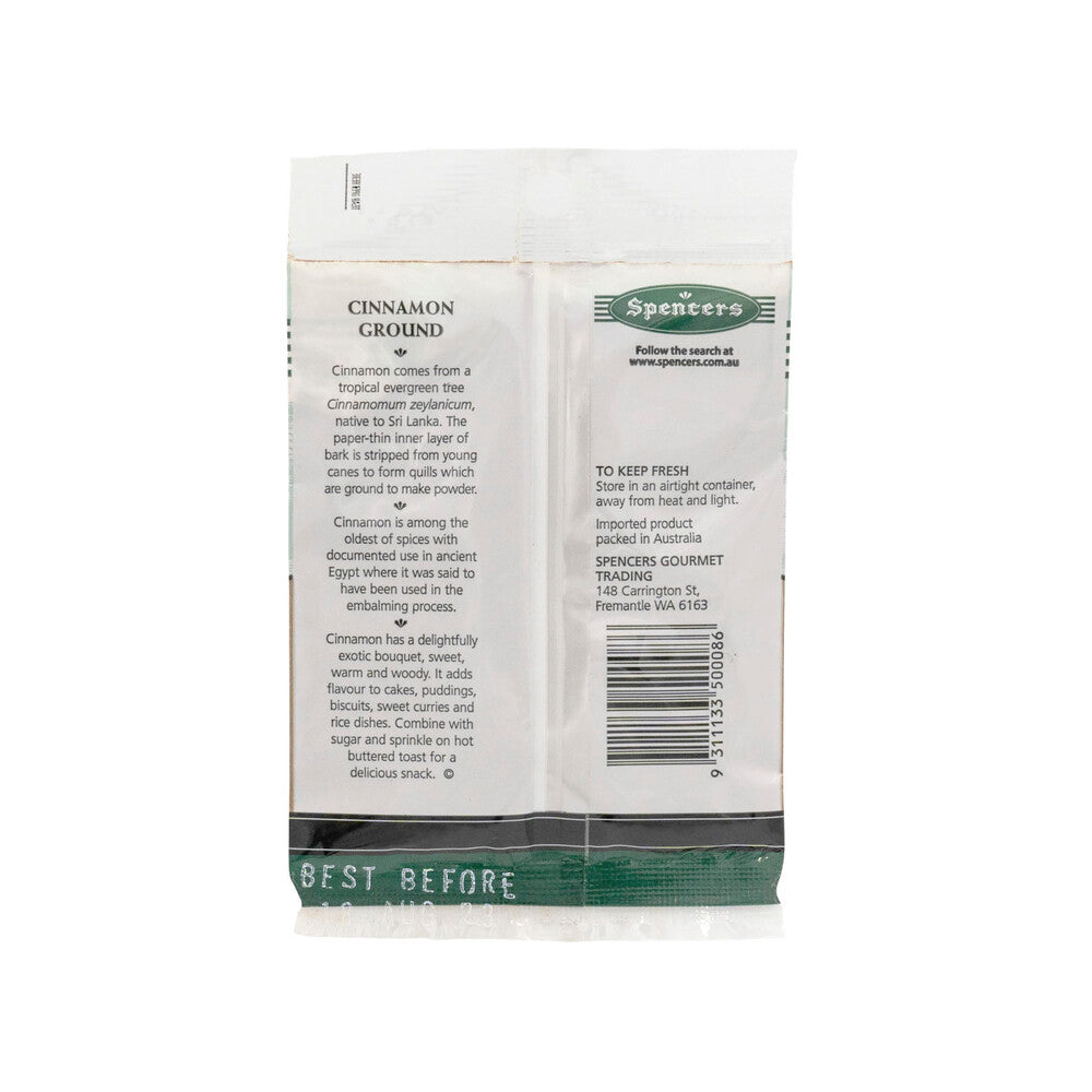 Spencers Ground Cinnamon - 30g