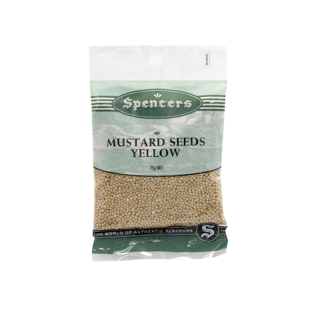 Spencers Yellow Mustard Seeds - 75g