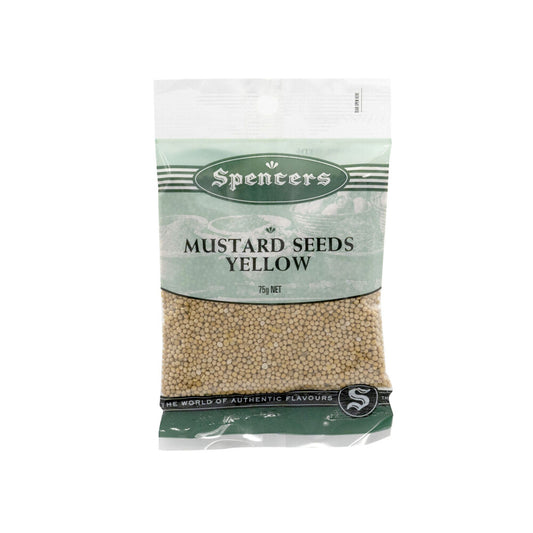 Spencers Yellow Mustard Seeds - 75g