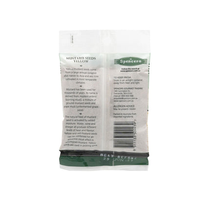 Spencers Yellow Mustard Seeds - 75g