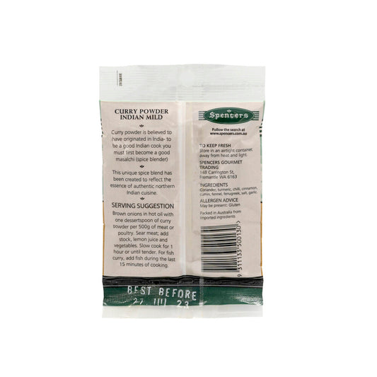 Spencers Mild Indian Curry Powder - 50g