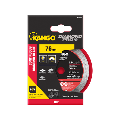 Kango Continuous Diamond Blade - 76mm