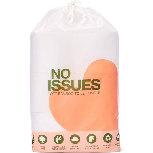No Issues Bamboo Toilet Paper 6 Pack