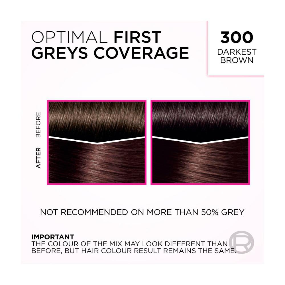 L'Oreal Casting Creme Gloss Darkest Brown Hair Colour - 1 each