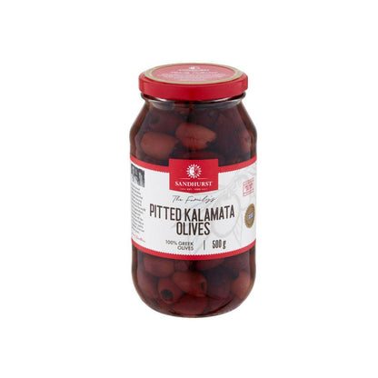 Sandhurst Pitted Kalamata Olives - 500g