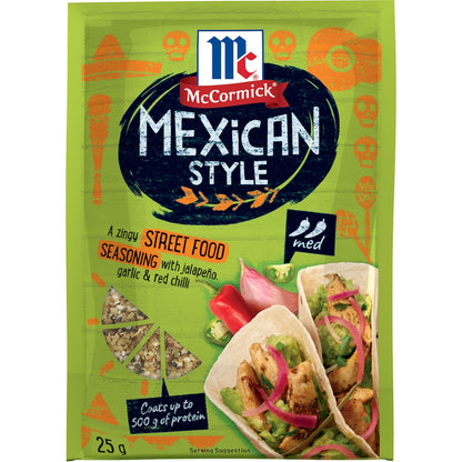 Mccormick Mexican Style Street Food Seasoning 25g