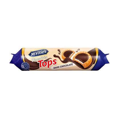 Mcvities Digestives Tops Biscuits Dark Chocolate - 100g