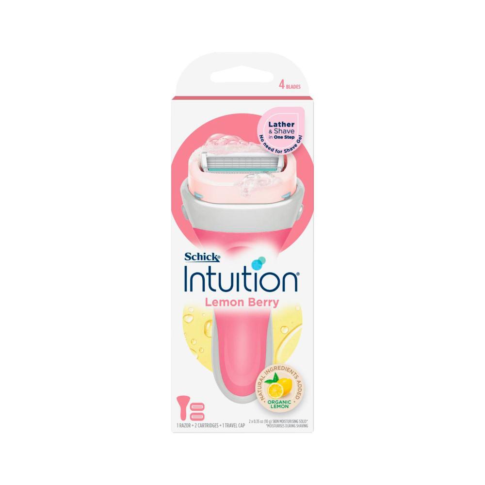 Schick Intuition Razor Kit Lemon Berry - 1 Each