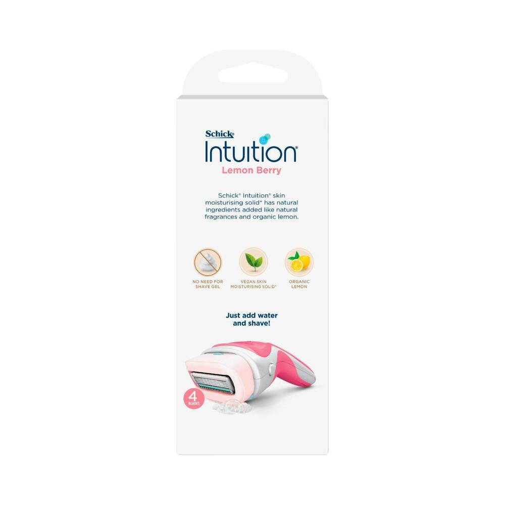 Schick Intuition Razor Kit Lemon Berry - 1 Each