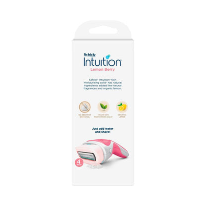 Schick Intuition Razor Kit Lemon Berry - 1 Each
