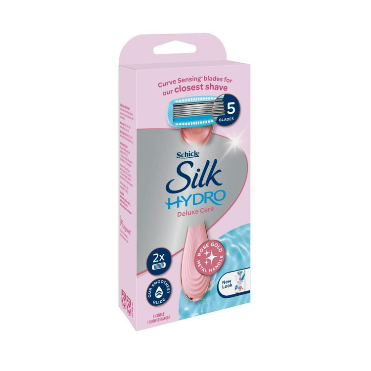 Schick Silk Hydro Deluxe Care Razor Kit + 2 Refill Blades - 1 Each