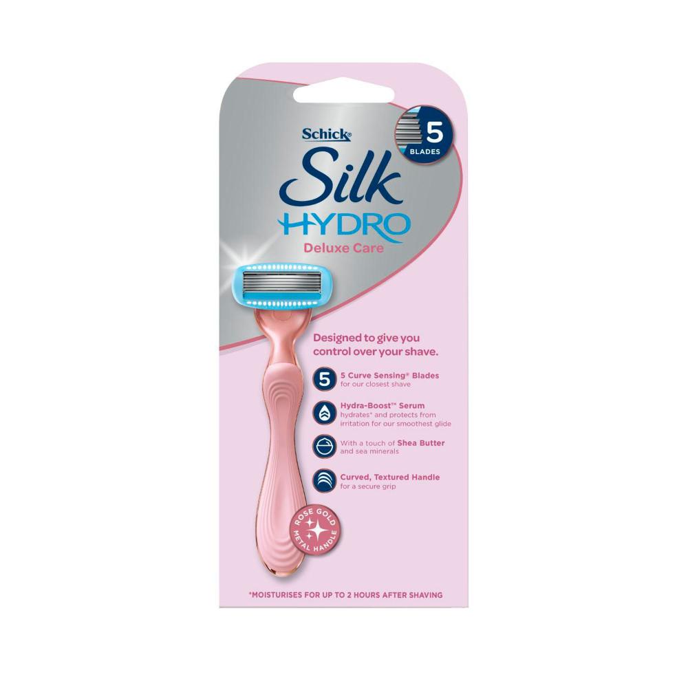 Schick Silk Hydro Deluxe Care Razor Kit + 2 Refill Blades - 1 Each