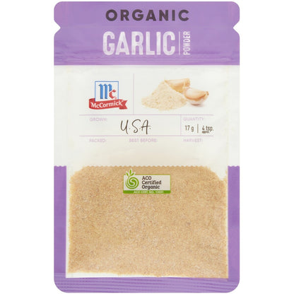McCormick Organic Garlic Powder 17g