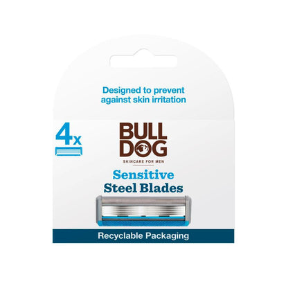 Bulldog Razor Blade Refills Sensitive - 4 pack