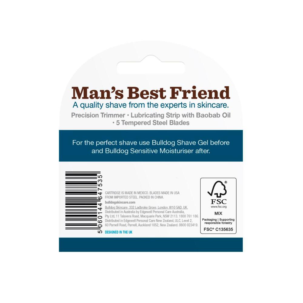 Bulldog Razor Blade Refills Sensitive - 4 pack