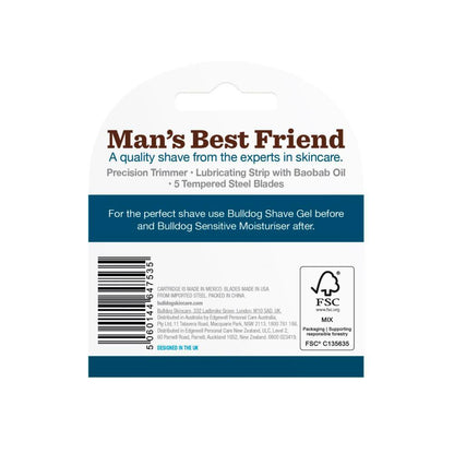 Bulldog Razor Blade Refills Sensitive - 4 pack