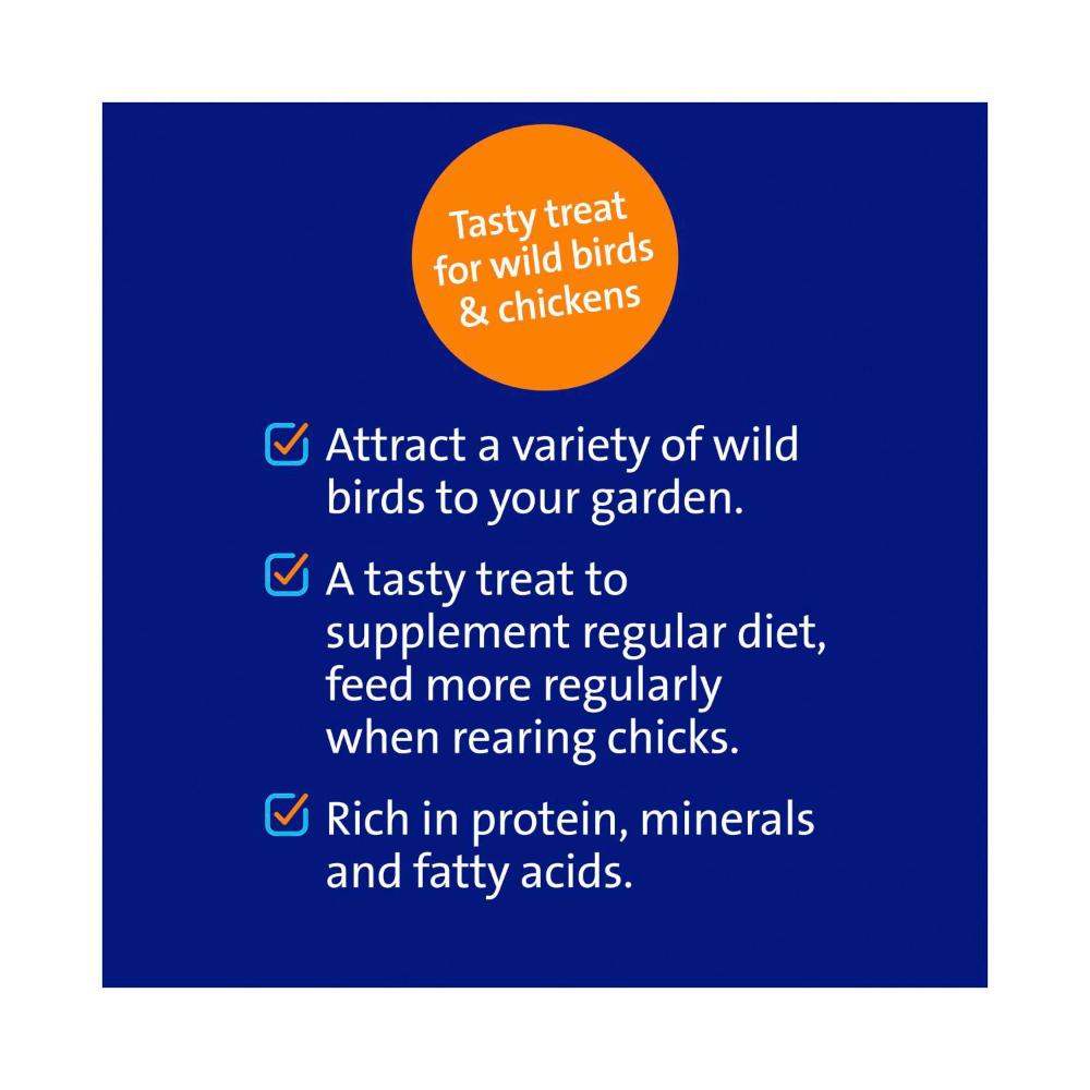 Harmony Dried Mealworms - 120g