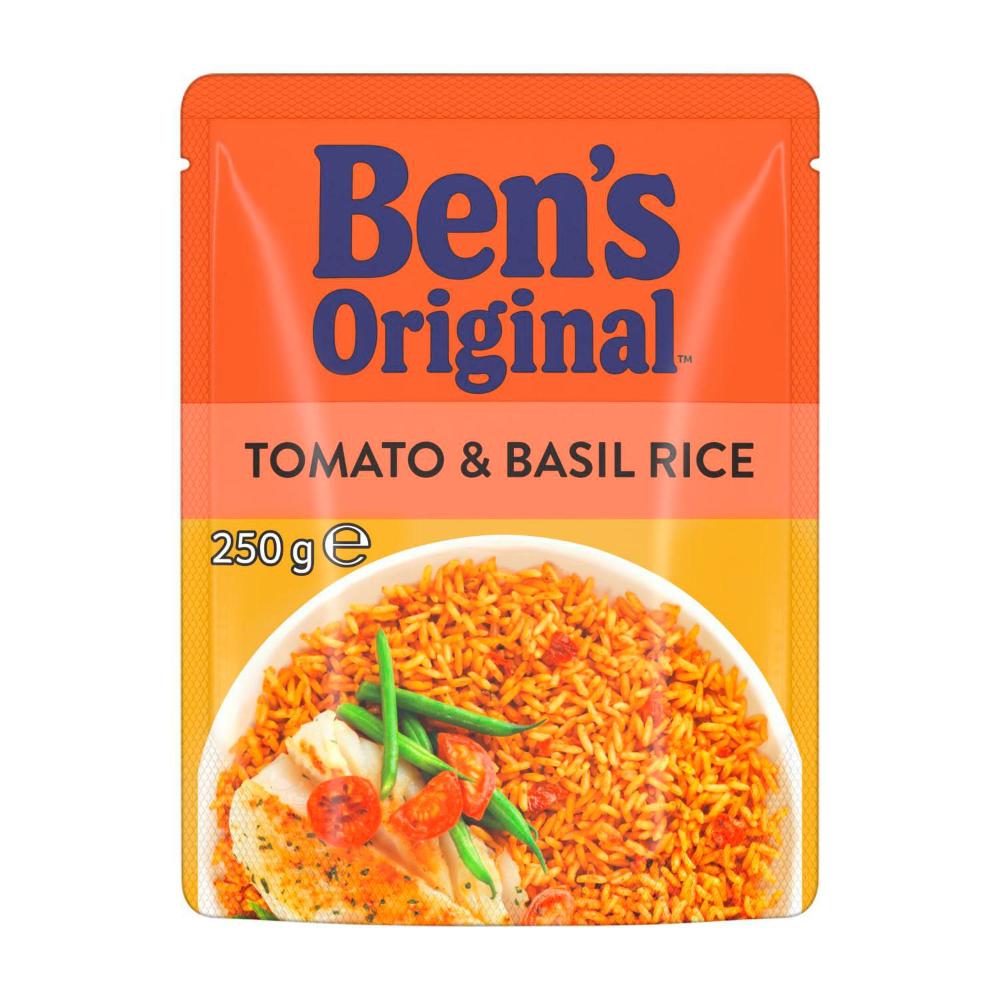 Ben's Original Tomato & Basil Rice Pouch - 250g