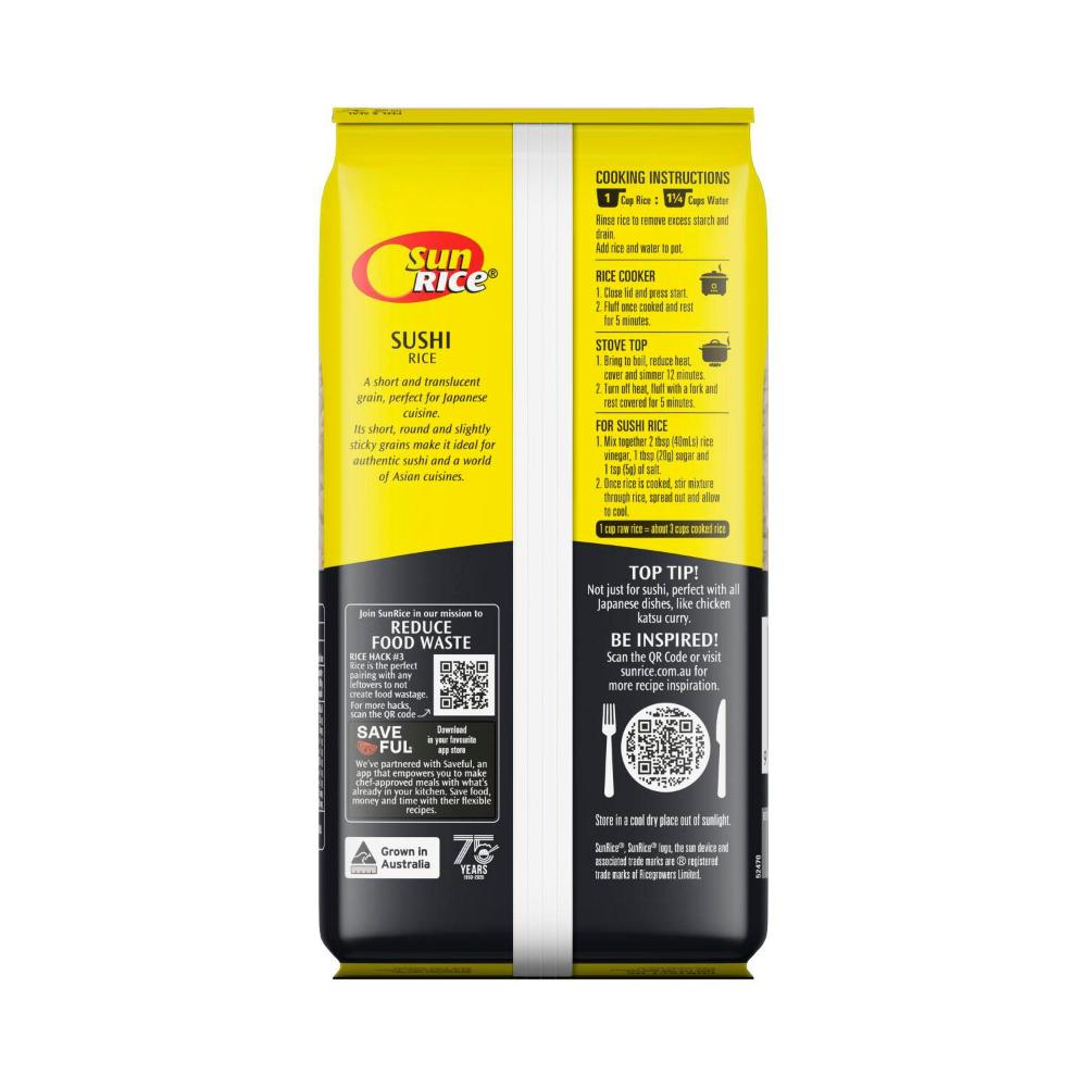 Sunrice Sushi Rice - 1kg