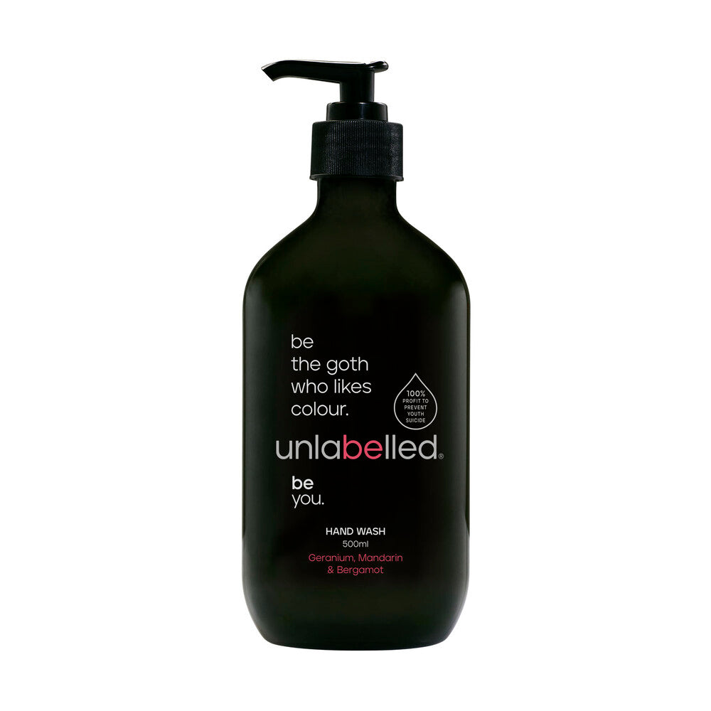 Unlabelled Hand Wash Geranium Mandarin & Bergamot - 500mL
