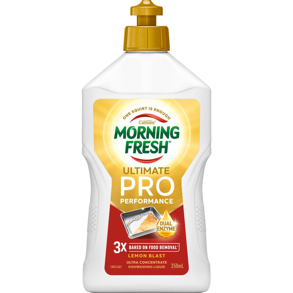 Morning Fresh Ultimate Lemon Dishwashing Liquid Washing Up Dish Wash 350ml