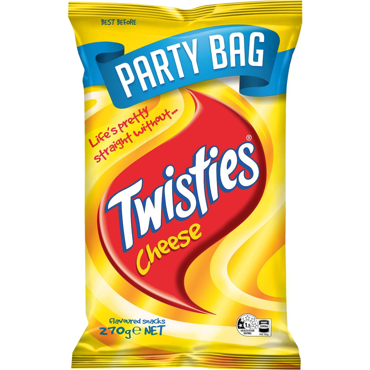 Twisties Cheese Snacks 270g