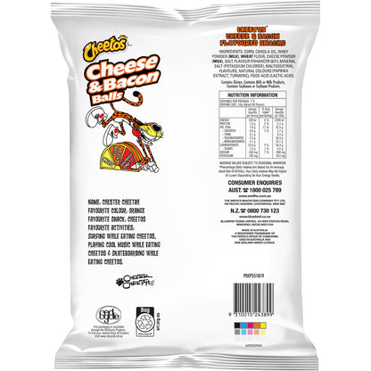 Cheetos Balls Cheese & Bacon Party Bag 190g