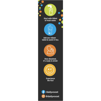 Voost Effervescent Energy Tablets 40 Pack