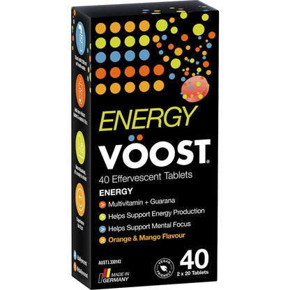 Voost Effervescent Energy Tablets 40 Pack