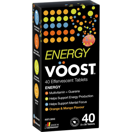 Voost Effervescent Energy Tablets 40 Pack