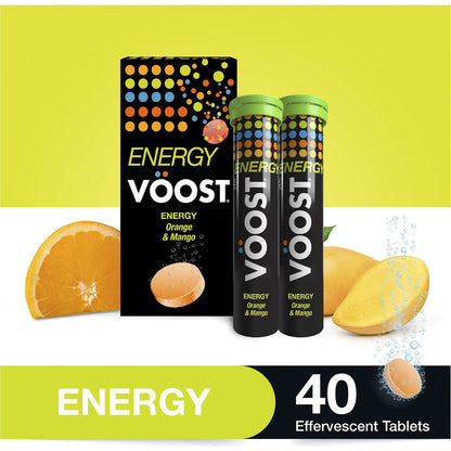 Voost Effervescent Energy Tablets 40 Pack
