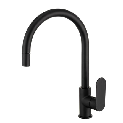 Mondella Pull Out Sink Mixer - 35mm - Matt Black