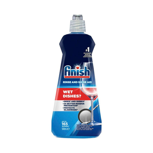 Finish Rinse & Shine Dishwasher Aid Regular - 500mL