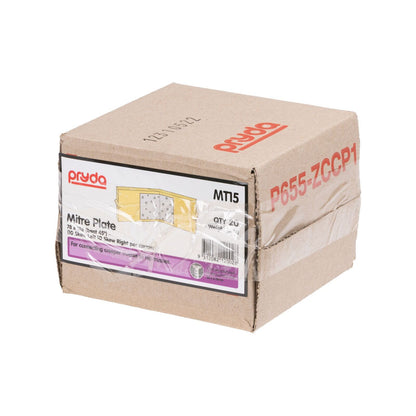 Pryda Mitre Plate - 78 x 126mm