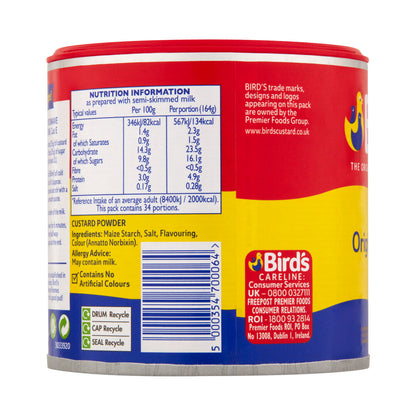 Bird's Custard Powder Drum - 250g