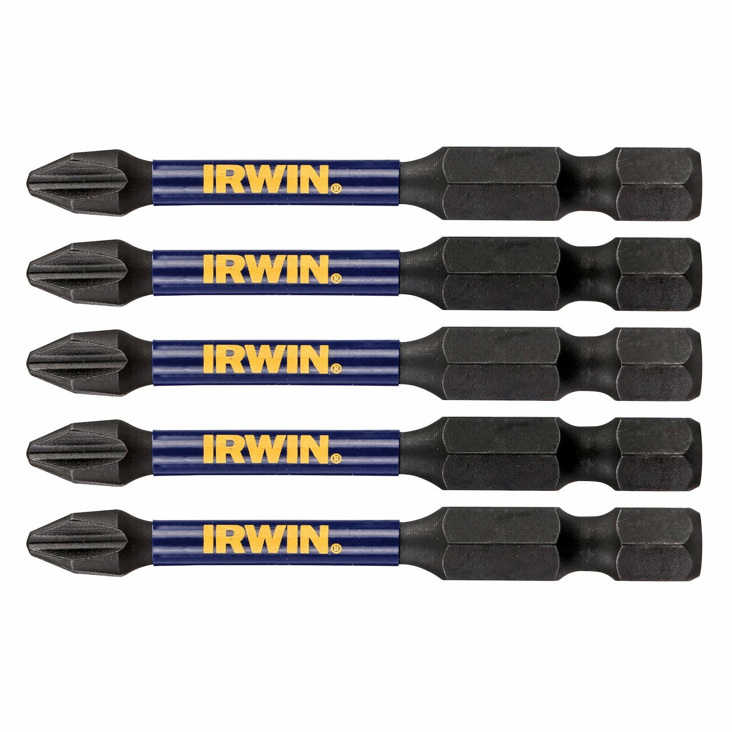 Irwin Impact Bits - 57mm SQ2 - 10 Pack