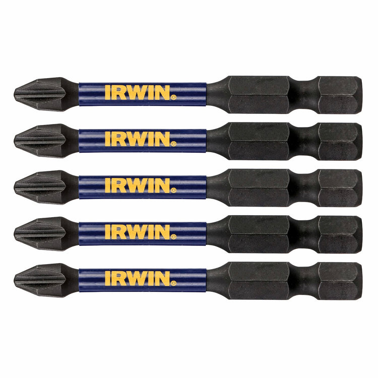 Irwin Impact Pro Performance 57mm PH2 5 Pack