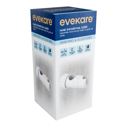 Evekare Shower Slider - 32mm - White
