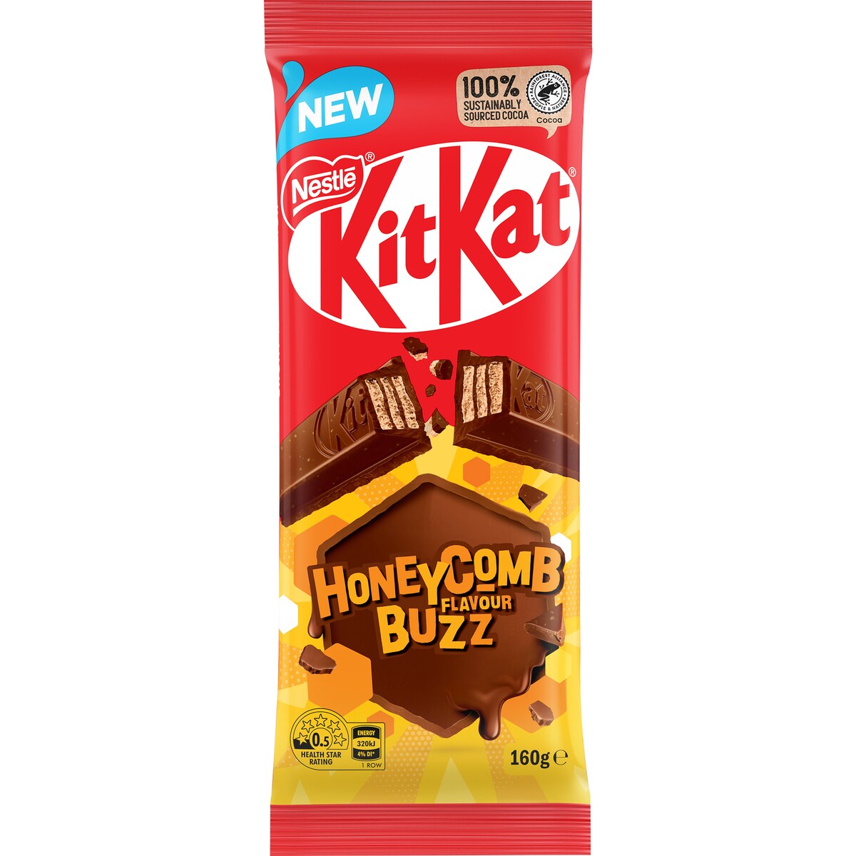 Kitkat Honeycomb Buzz Block Block 160g