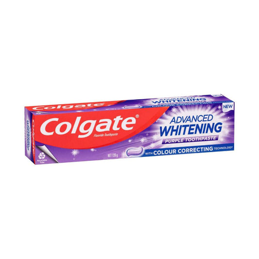 Colgate Advanced Whitening Purple Toothpaste - 120g