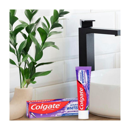 Colgate Advanced Whitening Purple Toothpaste - 120g