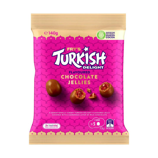 Cadbury Fry's Turkish Delight Chocolate Jellies - 140g