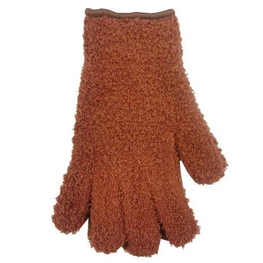 Moonlit Ocean 7 Gauge Dust Free Gloves - 1 Pair - Brown