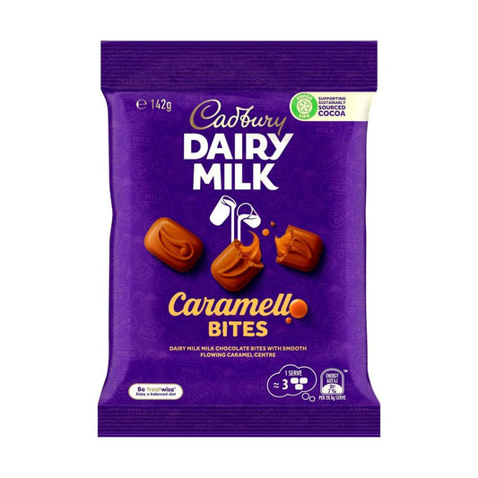 Cadbury Dairy Milk Caramello Chocolate Bites - 142g