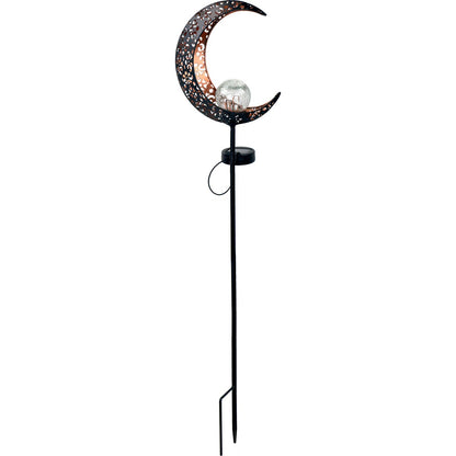 Green Gardener Solar Stake Moon Each
