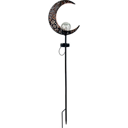 Green Gardener Solar Stake Moon Each