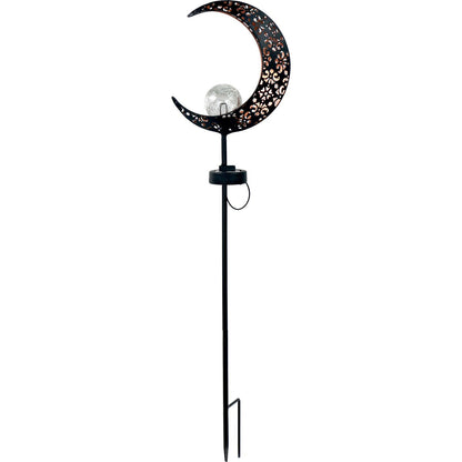 Green Gardener Solar Stake Moon Each