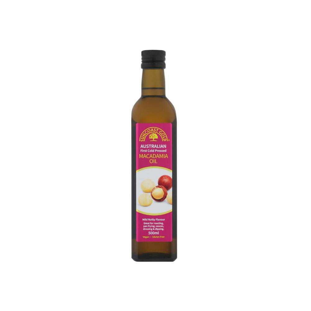 Suncoast Gold Vitality Macadamia Oil - 500mL